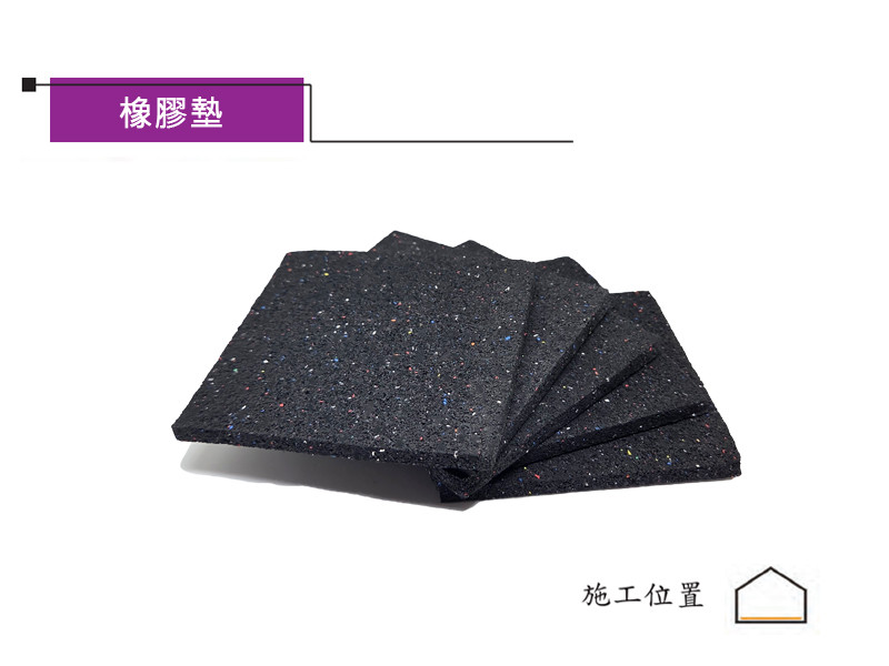 橡膠墊(黑)